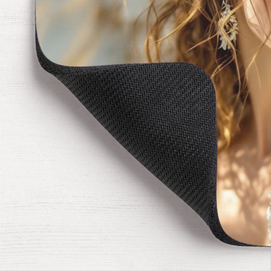 Twilight Guardian - Engel der Gilded Wings Mousepad (Ecke)