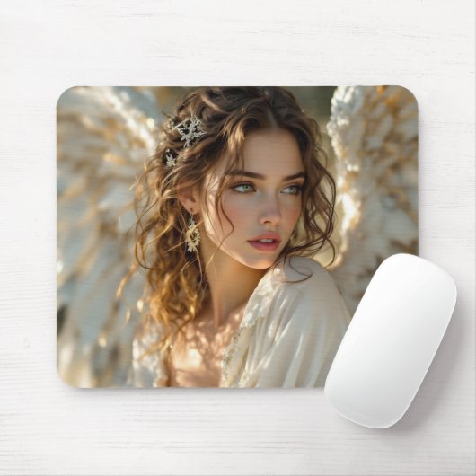 Twilight Guardian - Engel der Gilded Wings Mousepad (Mit Mouse)