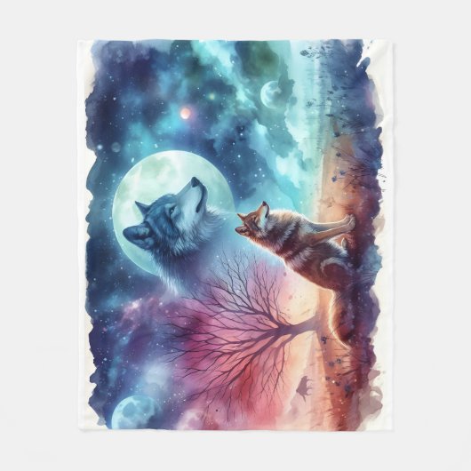 Twilight Guardians: Between Earth and Spirit Fleecedecke (Vorderseite)