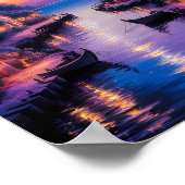 Twilight Harbour Poster (Ecke)