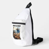 Twilight Harvest Fischer sammeln Krebse Crossbody Bag (Rechte Ecke)