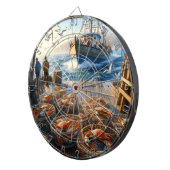 Twilight Harvest Fischer sammeln Krebse Dartscheibe (Vorderseite rechts)