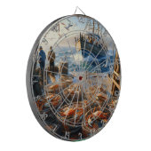 Twilight Harvest Fischer sammeln Krebse Dartscheibe (Vorderseite Links)