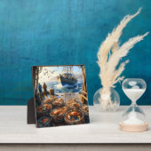 Twilight Harvest Fischer sammeln Krebse Fotoplatte (InSitu)