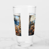 Twilight Harvest Fischer sammeln Krebse Glas (Links)