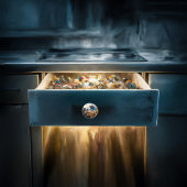 Twilight Harvest Fischer sammeln Krebse Keramikknauf