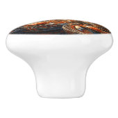 Twilight Harvest Fischer sammeln Krebse Keramikknauf (Seitenansicht)