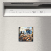 Twilight Harvest Fischer sammeln Krebse Magnet (In Situ (Geschirrspüler))