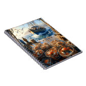 Twilight Harvest Fischer sammeln Krebse Notizblock (Rechte Seite)