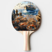 Twilight Harvest Fischer sammeln Krebse Tischtennis Schläger (Rückseite)