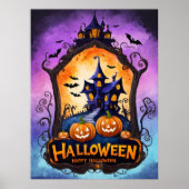 Twilight Haunt: Ein neugieriges Halloween-Abenteue Poster (Vorne)