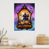 Twilight Haunt: Ein neugieriges Halloween-Abenteue Poster (Küche)