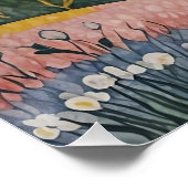 Twilight Hillside Poster (Ecke)