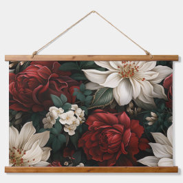 Twilight Holiday Bezauberung Botanik Wandteppich Mit Holzrahmen