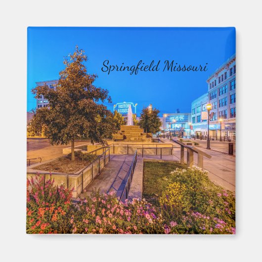 Twilight im Park Central Square Magnet (Vorne)