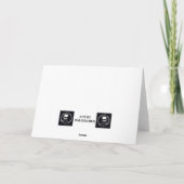 Twilight im Weihnachtsdorf Karte (Rückseite)