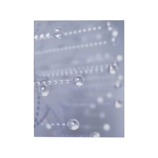 Twilight in Crystal Notepad Notizblock (Rotiert)