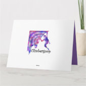 Twilight Kletterer Geburtstagkarte Karte (Rückseite)