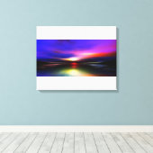Twilight Leinwanddruck (Insitu (Holzboden))