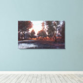 Twilight Leinwanddruck (Insitu (Holzboden))