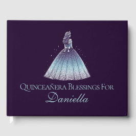 Twilight Lila Quinceañera Gästebuch