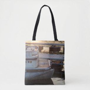 Twilight Marina: Ein serener Dockside-Moment Tasche