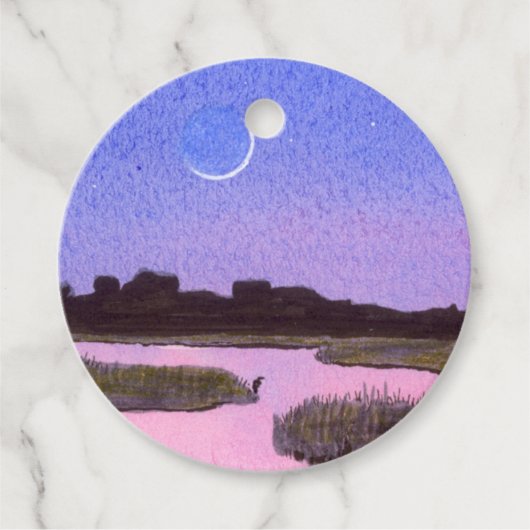 Twilight Marsh Geschenkanhänger (Vorderseite)
