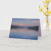 Twilight Melts Card Karte (Gelbe Blume)