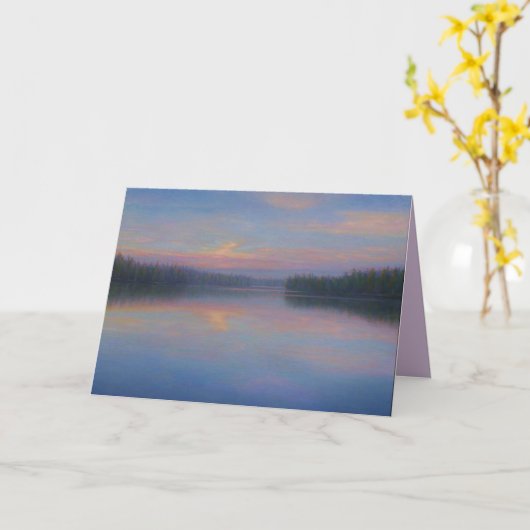 Twilight Melts Card Karte (Gelbe Blume)