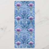 Twilight Nouveau Wedding Menükarte (Rückseite)