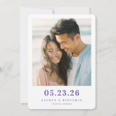 Twilight Nouveau Wedding Save The Date (Vorderseite)