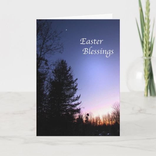 Twilight Oaster Feiertagskarte (Vorderseite)