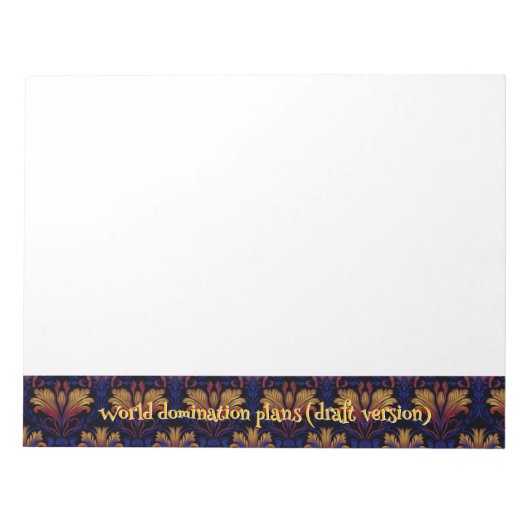 Twilight Opulence Notizblock (Vorderseite)