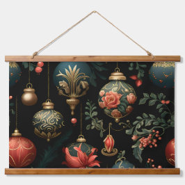 Twilight Ornament Garden Wandteppich Mit Holzrahmen