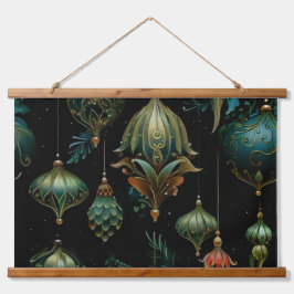 Twilight Ornament Garden Wandteppich Mit Holzrahmen