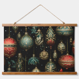 Twilight Ornament Garden Wandteppich Mit Holzrahmen