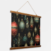 Twilight Ornament Garden Wandteppich Mit Holzrahmen (Gewinkelt)