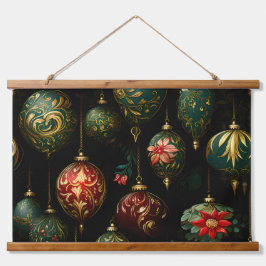 Twilight Ornament Garden Wandteppich Mit Holzrahmen