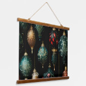 Twilight Ornament Garden Wandteppich Mit Holzrahmen (Gewinkelt)