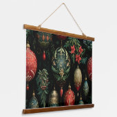 Twilight Ornament Garden Wandteppich Mit Holzrahmen (Gewinkelt)