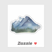 Twilight Over Fir Ridge Aufkleber (Blatt)