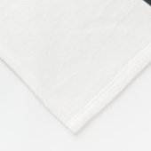 Twilight Palms - Palm Blätter Fleecedecke (Ecke)