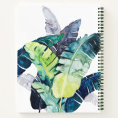 Twilight Palms - Palm Blätter Notizblock (Rückseite)