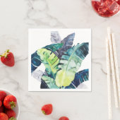 Twilight Palms - Palm Blätter Serviette (Beispiel)