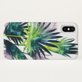Twilight Palms - Palm Fronds Case-Mate iPhone Hülle (Rückseite (Horizontal))
