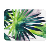 Twilight Palms - Palm Fronds Magnet (Horizontal)