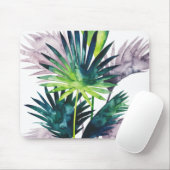 Twilight Palms - Palm Fronds Mousepad (Mit Mouse)