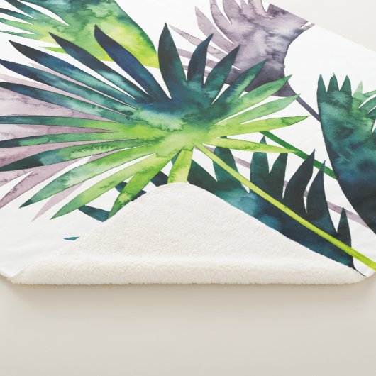 Twilight Palms - Palm Fronds Sherpadecke (3/4)