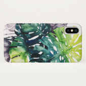 Twilight Palms - Split Leaf Case-Mate iPhone Hülle (Rückseite (Horizontal))