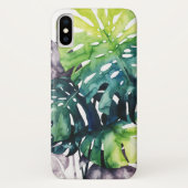 Twilight Palms - Split Leaf Case-Mate iPhone Hülle (Rückseite)